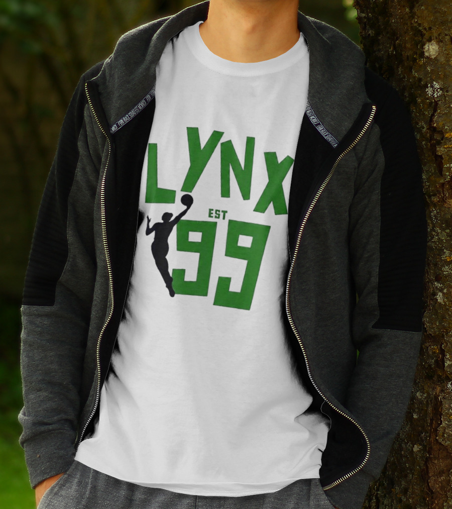 Lynx EST 99 Green Basketball T-Shirt