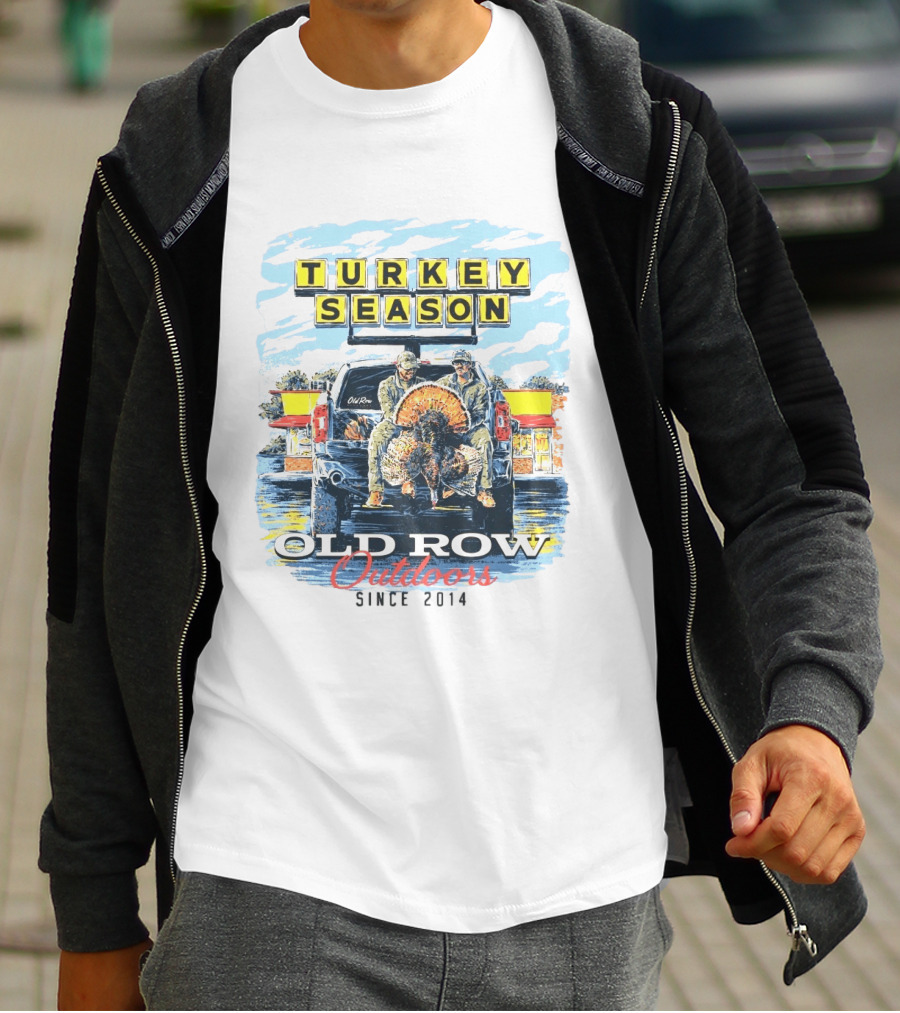 Turkey Season Old Row Outdoors Since 2014 T-Shirt