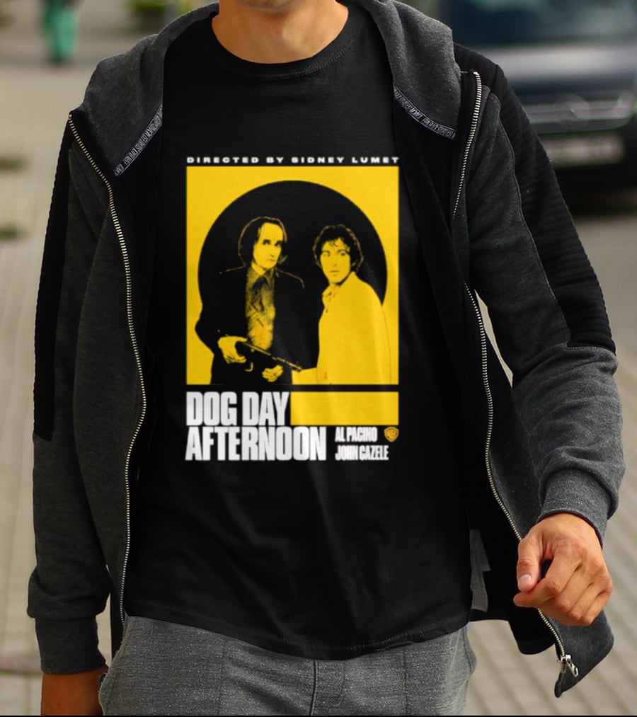 Directed By Sidney Lumet Dog Day Afternoon Al Pacino John Cazale Warner Bros T-Shirt