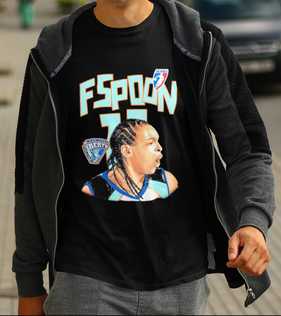 WNBA New York Liberty F Spoon 11 Iconic Player T-Shirt