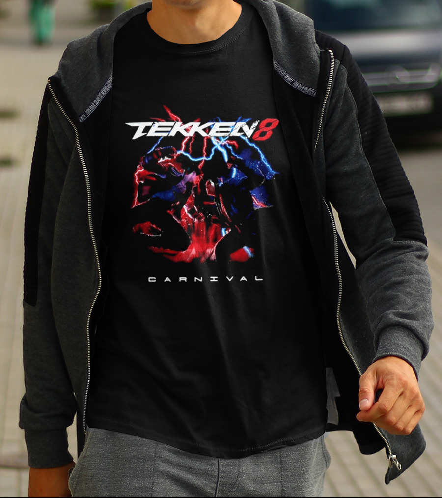 TEKKEN 8 Jin Vs Kazuya CARNIVAL Collection T-Shirt