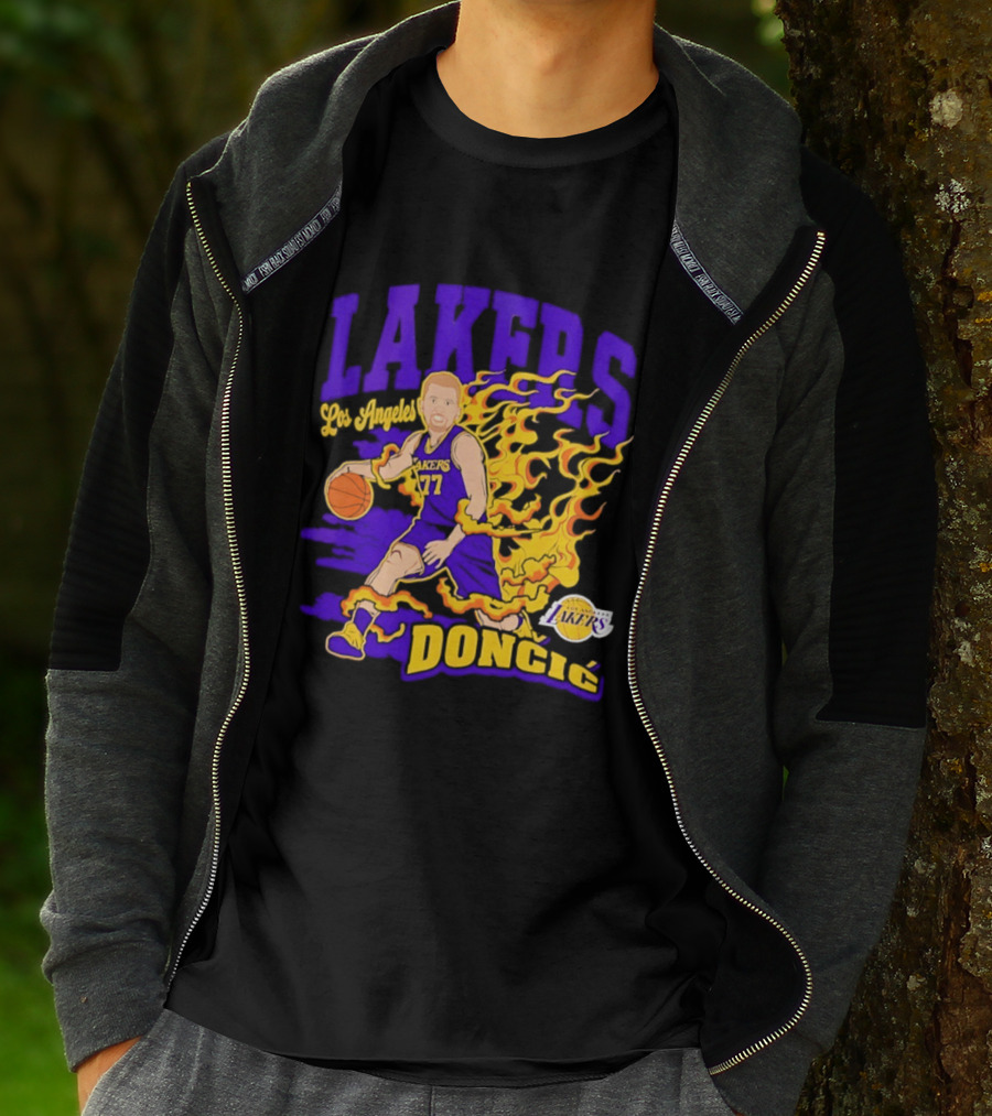 Los Angeles Lakers Luka Dončić Los Angeles Lakers Dončić T-Shirt