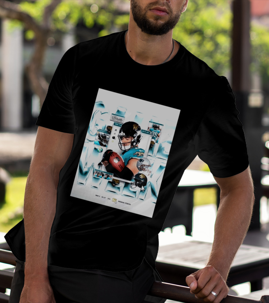 New England Patriots Vs Jacksonville Jaguars Game Week 3 EverBank Stadium September 27 2026 T-Shirt