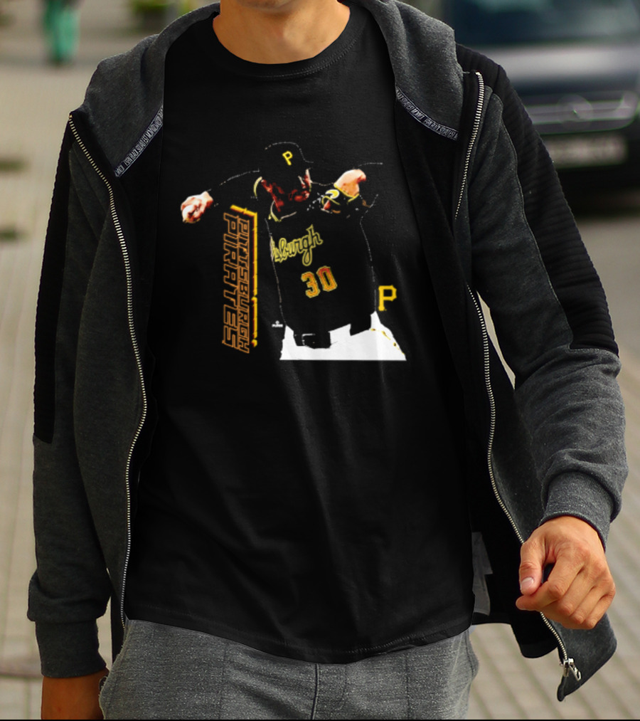 Paul Skenes Pittsburgh Pirates 30 MLB Pitcher Swing T-Shirt