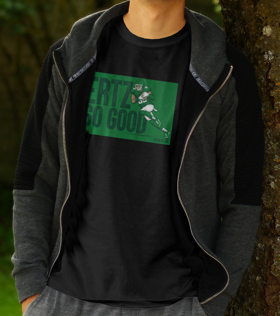 Ertz So Good NFLPA Football Philadelphia Green 86 T-Shirt