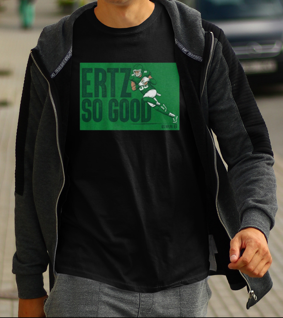 Ertz So Good NFLPA Football Philadelphia Green 86 T-Shirt