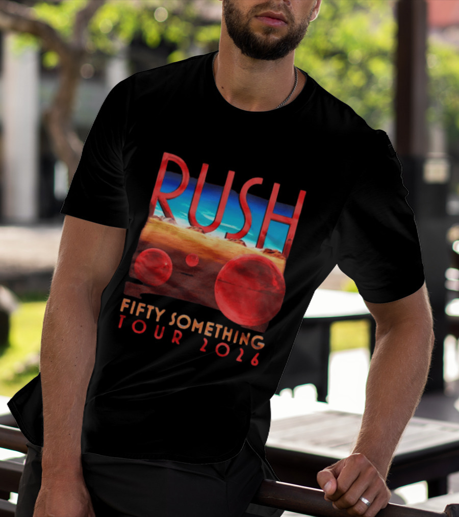 Rush Fifty Something Tour 2026 Spheres T-Shirt