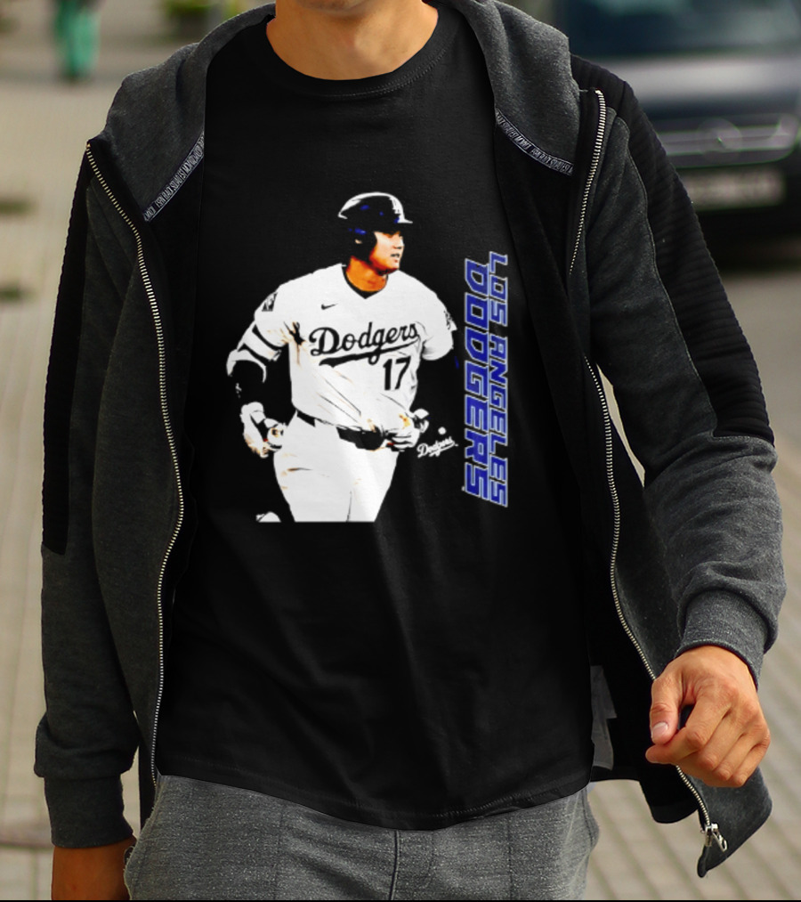 Shohei Ohtani Los Angeles Dodgers MLB Swing 17 T-Shirt