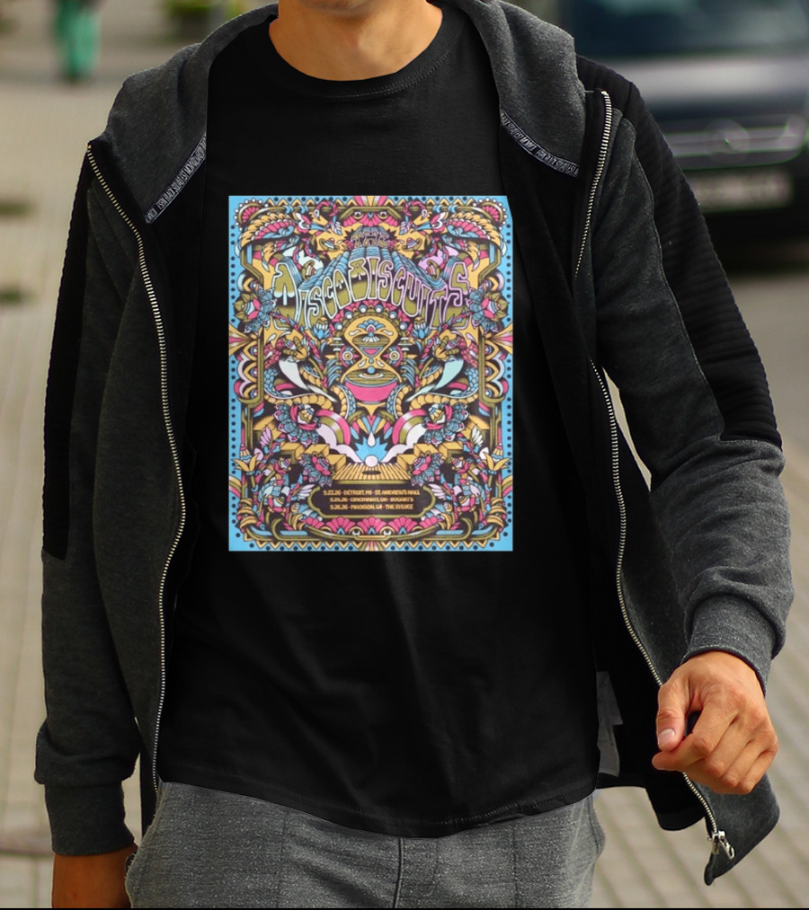 The Disco Biscuits At The Sylvee Madison WI Three Night Event September 26 2026 T-Shirt