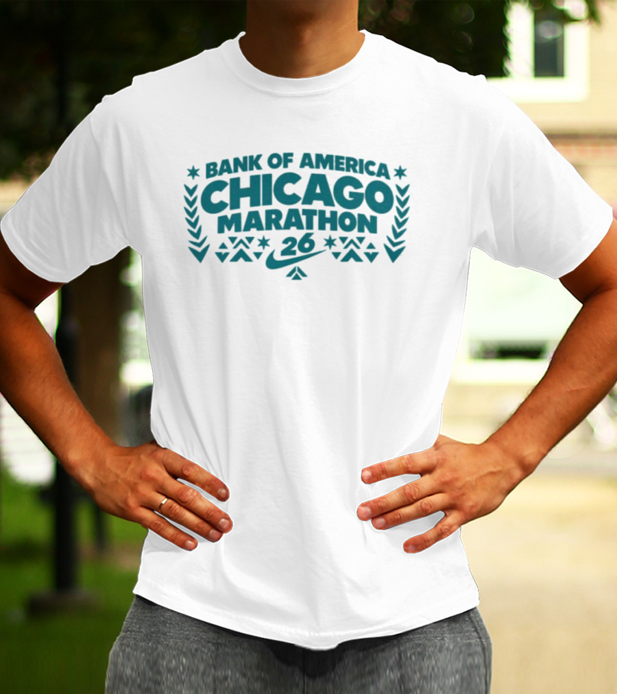 Bank Of America Chicago Marathon 26 Nike 2026 T-Shirt