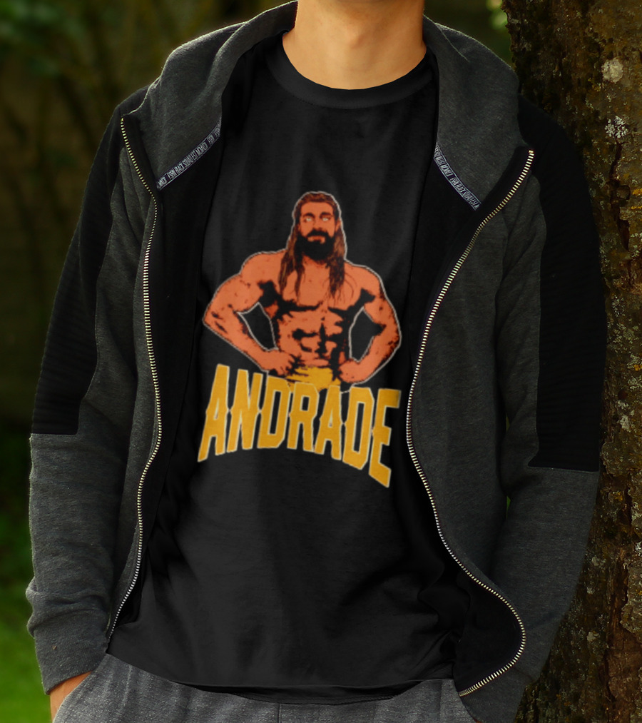 Andrade AEW Wrestling Lucha Libre Iconic Pose T-Shirt