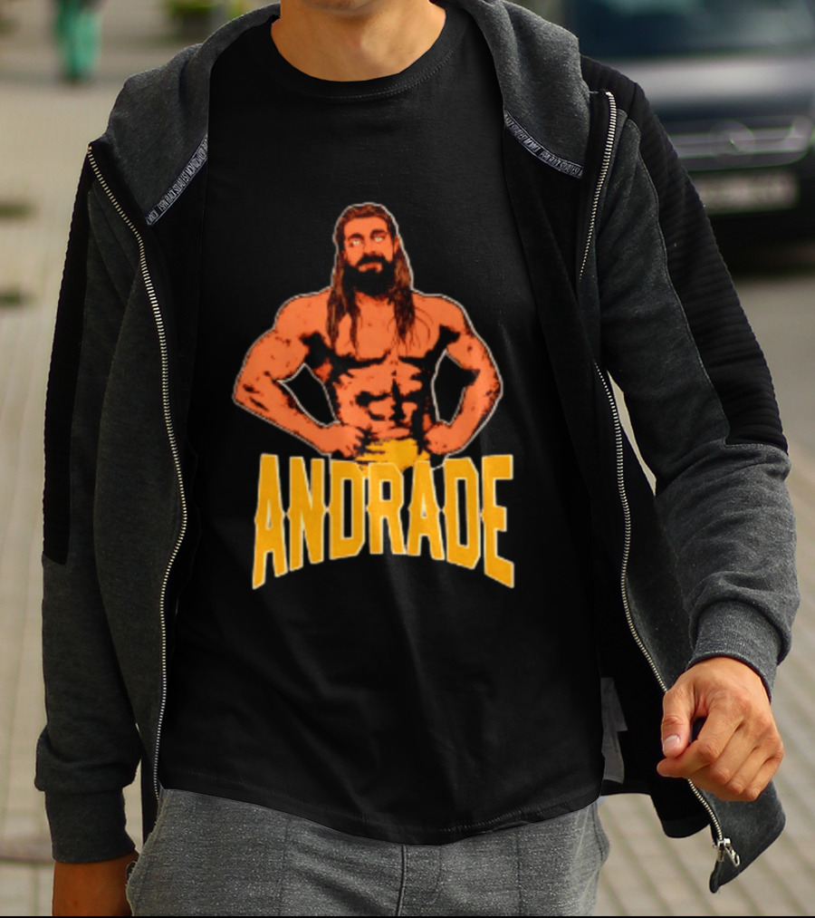 Andrade AEW Wrestling Lucha Libre Iconic Pose T-Shirt