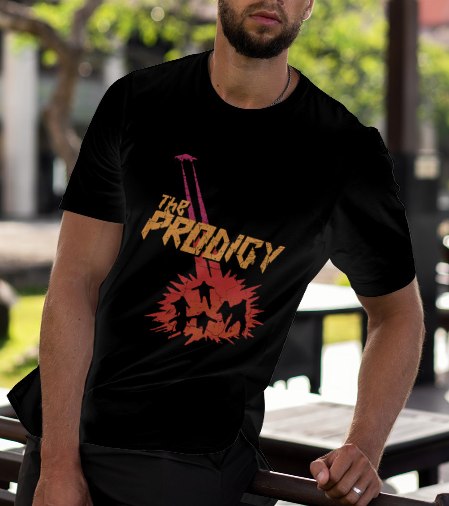 The Prodigy 2026 Tour Invaders UFO Explosion T-Shirt