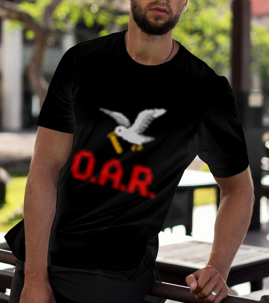 O.A.R. Vintage Seagull With Red T-Shirt