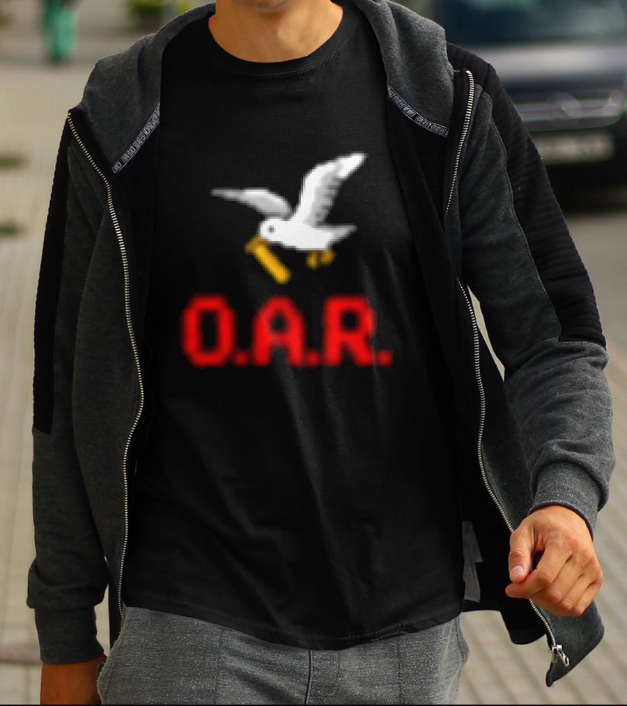 O.A.R. Vintage Seagull With Red T-Shirt