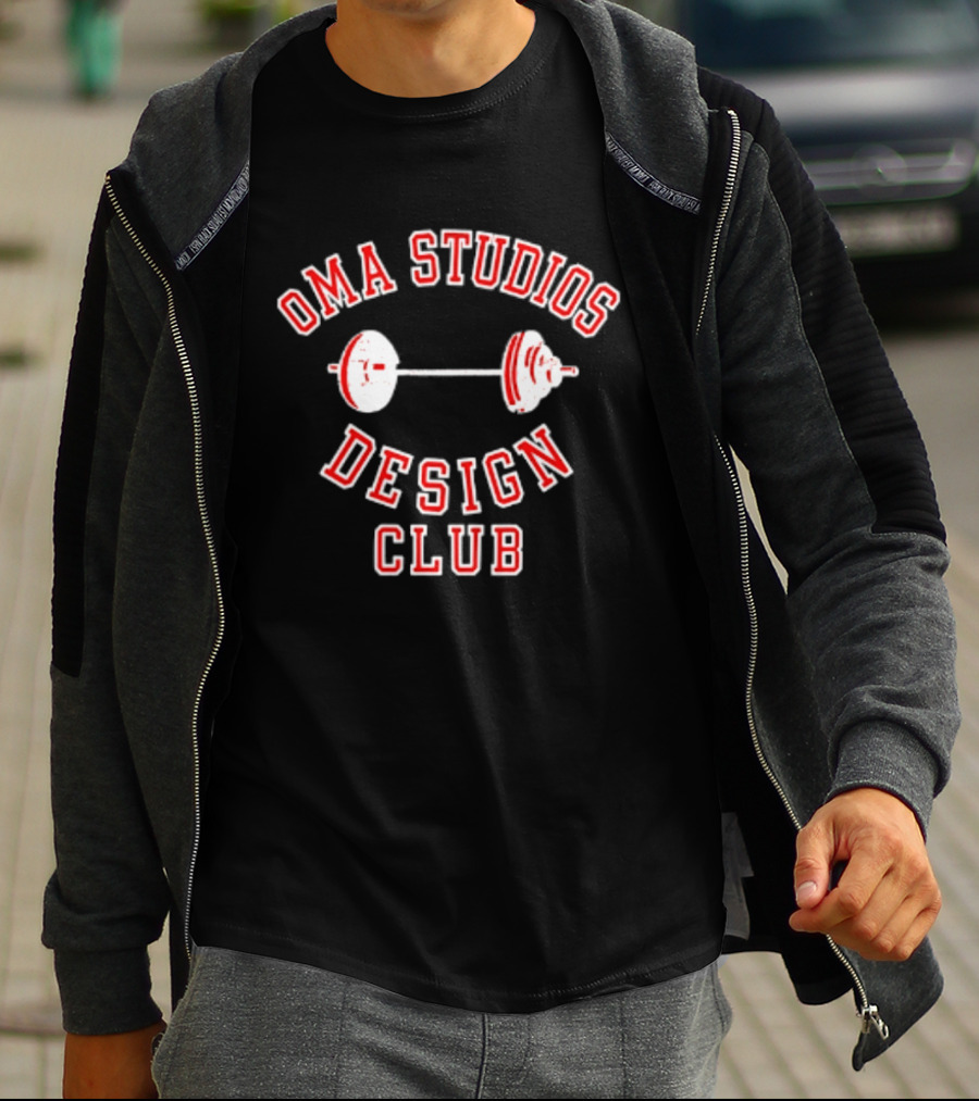 Oma Studios Barbell Club T-Shirt