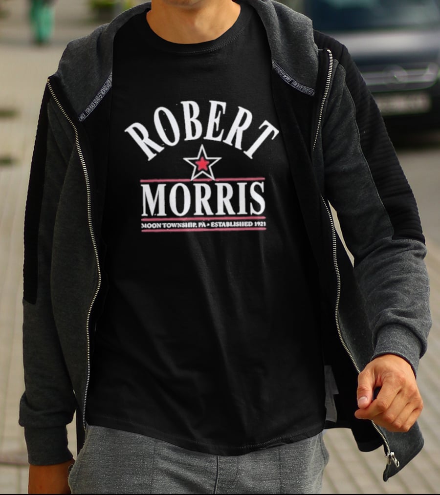 Robert Morris Moon Township PA Established 1921 Star T-Shirt