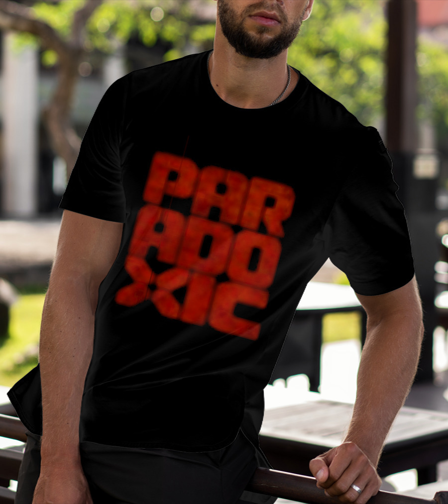 Starset P A R A D 0 X 1 C Red Bold Lettering T-Shirt