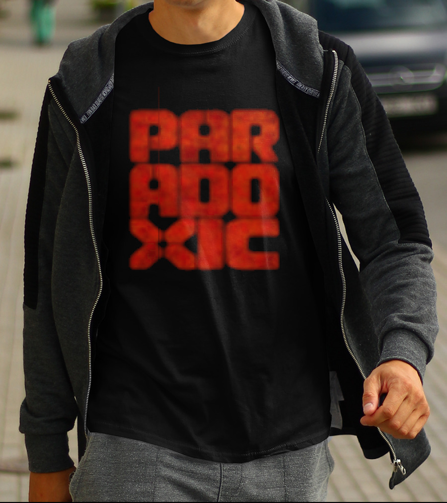 Starset P A R A D 0 X 1 C Red Bold Lettering T-Shirt