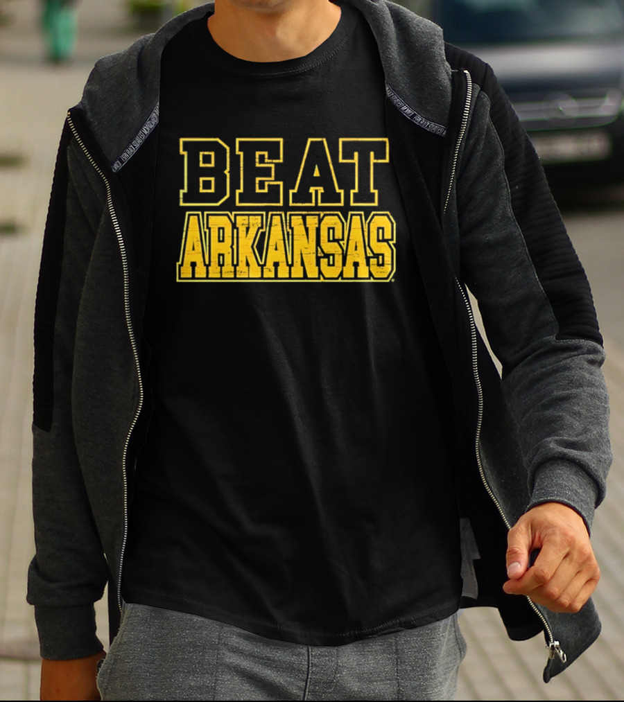 Missouri Tigers Beat Arkansas Rivalry Game Victory T-Shirt