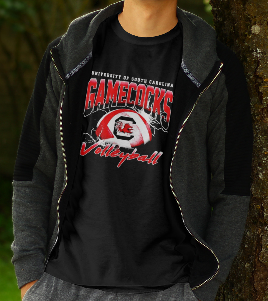 University Of South Carolina Gamecocks Volleyball Team T-Shirt
