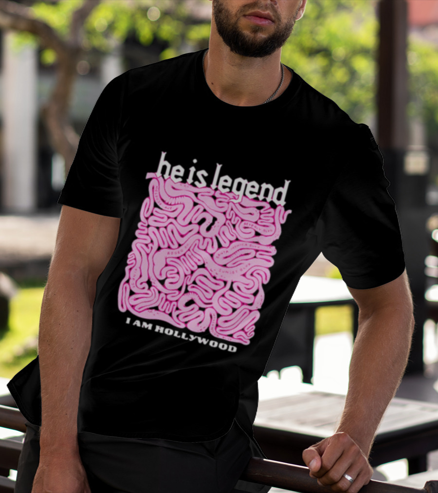 He Is Legend I Am Hollywood Los Angeles Streets Sunset Vine Melrose T-Shirt