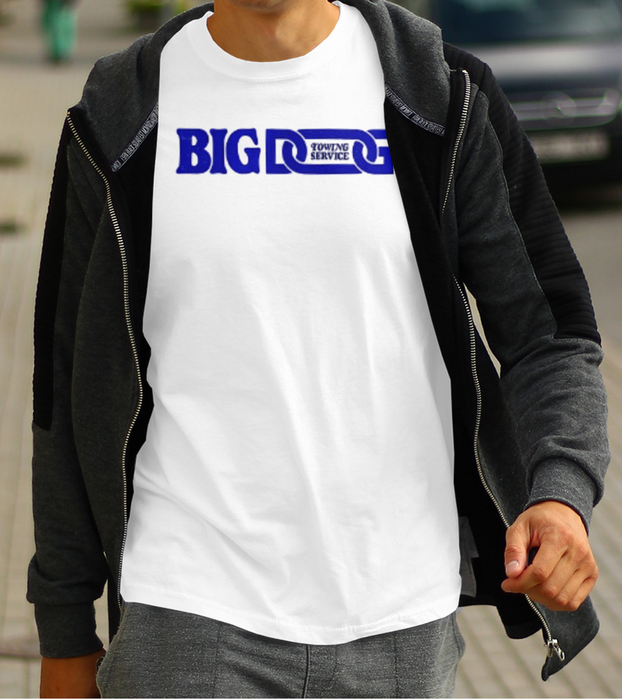 Big Dog Towing 2 Sided T-Shirt