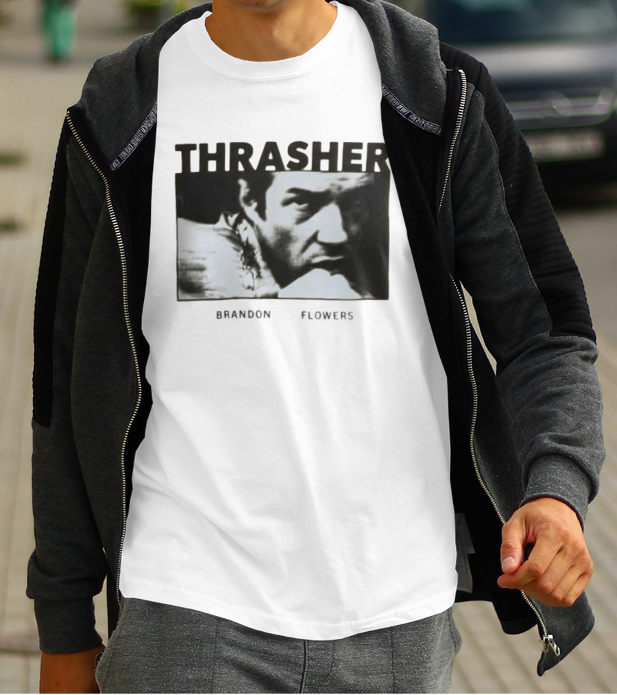 Brandon Flowers Thrasher 2026 Tour Dates T-Shirt