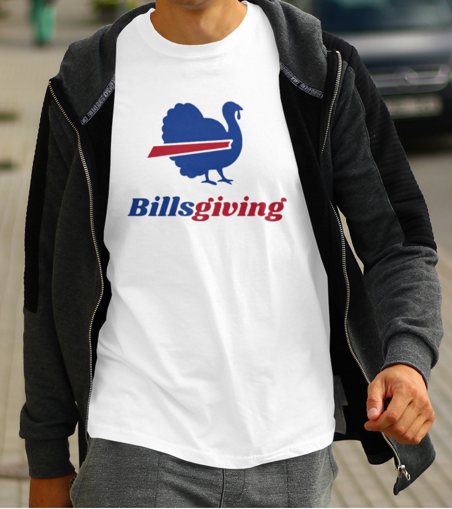 Buffalo Bills Turkey Billsgiving Thanksgiving T-Shirt