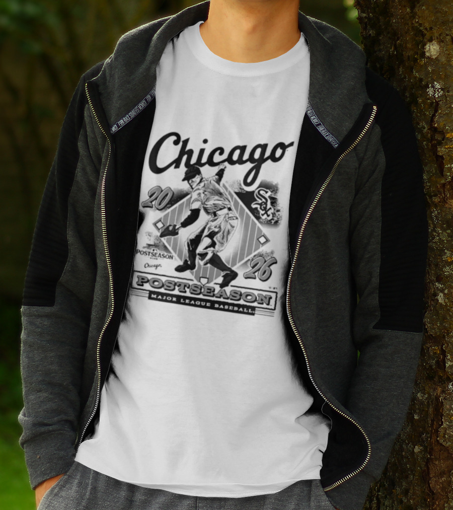 Chicago White Sox 2026 Postseason Baseball Diamond T-Shirt