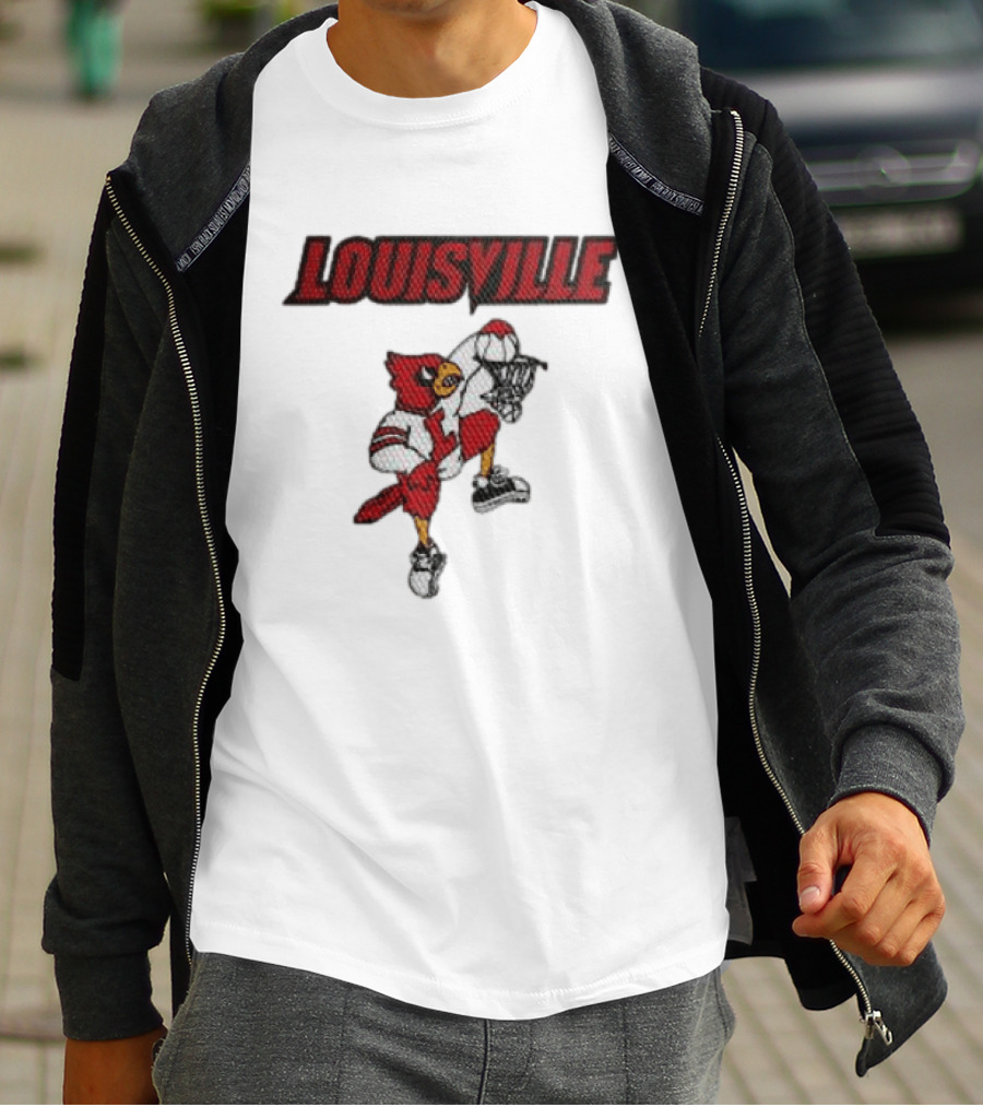 Louisville Cardinals Basketball 2026 White Jersey T-Shirt