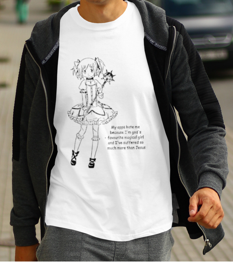 My Opps Hate Me Because I Am God's Favourite Magical Girl Anime T-Shirt