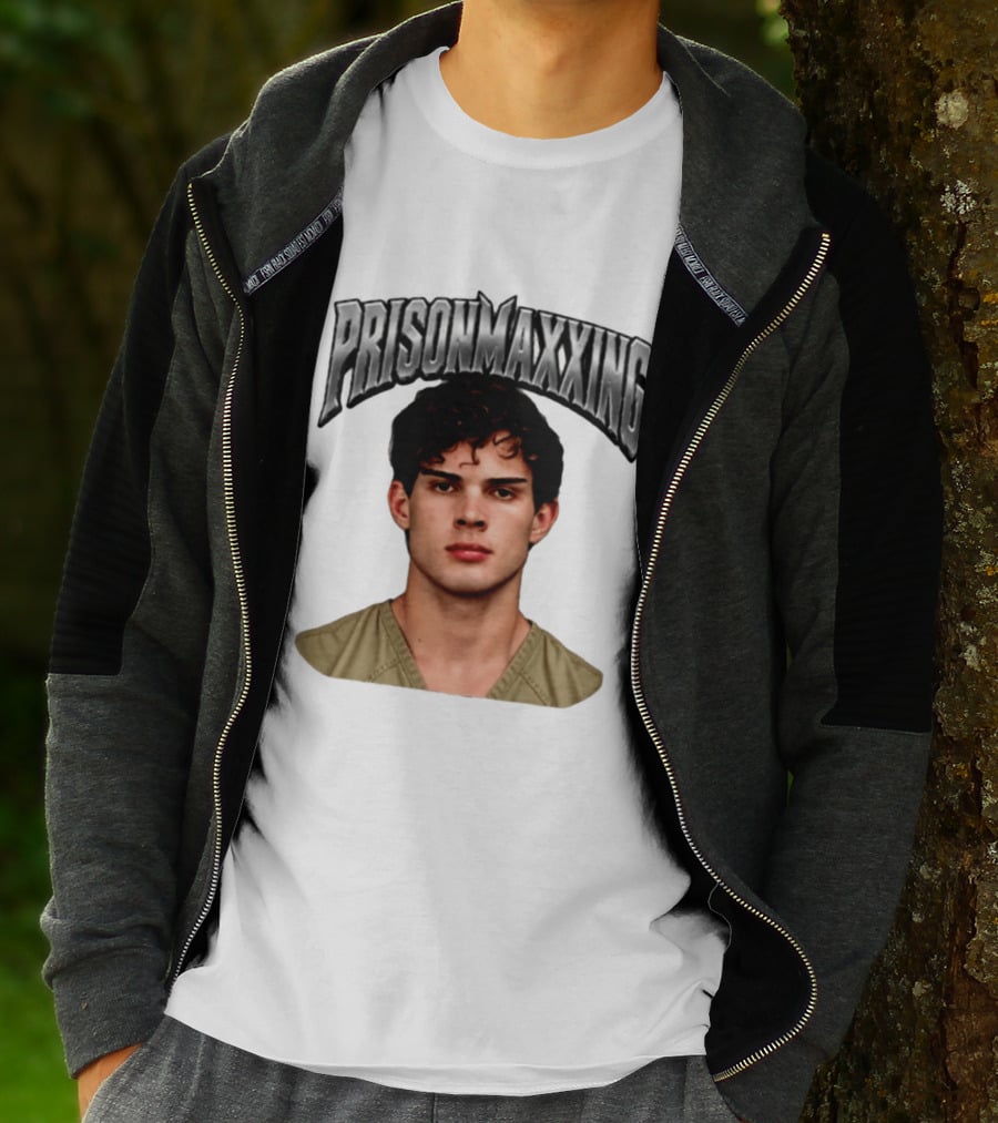 Prisonmaxxing Internet Meme Shot Concept T-Shirt