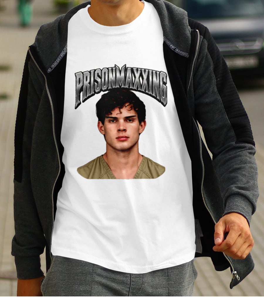 Prisonmaxxing Internet Meme Shot Concept T-Shirt