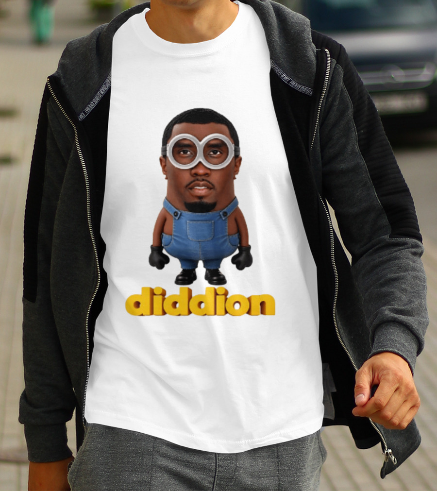 Diddy Minions Crossover Diddion Mashup T-Shirt