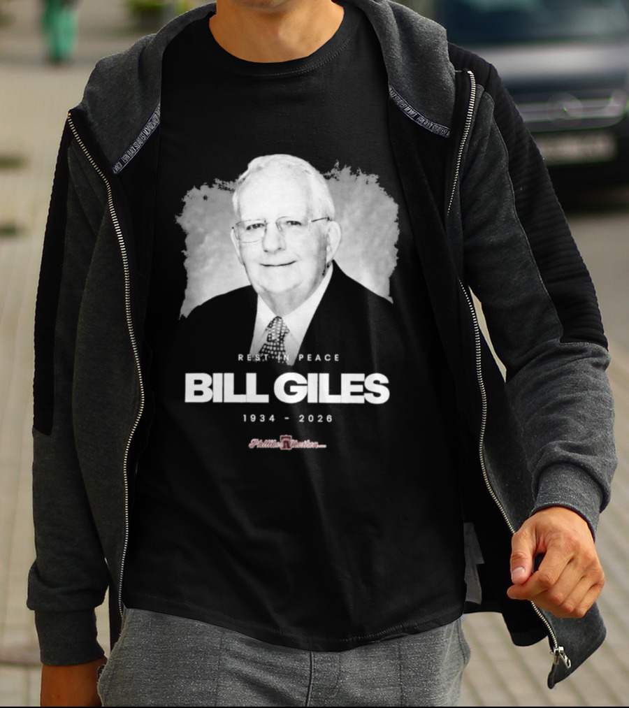 Bill Giles Rest In Peace 1934 2026 Phanatic Forever Friends T-Shirt