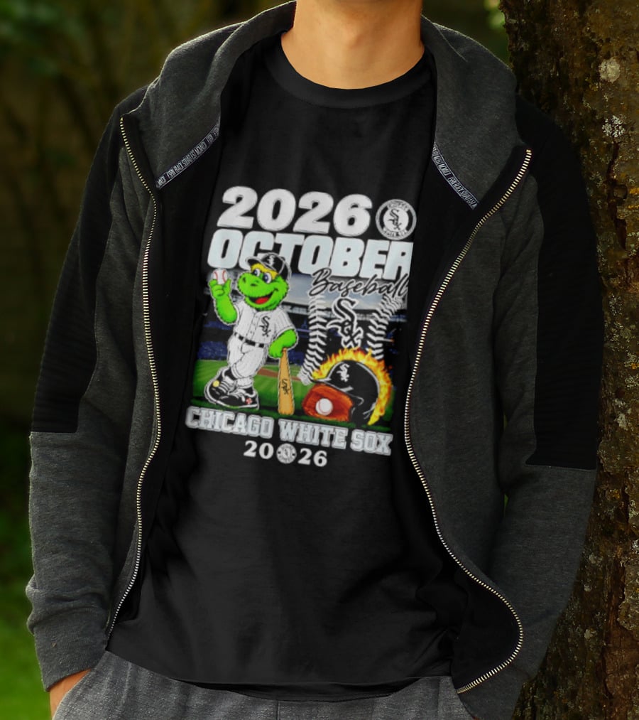2026 October Chicago White Sox Postseason Baseball T-Shirt
