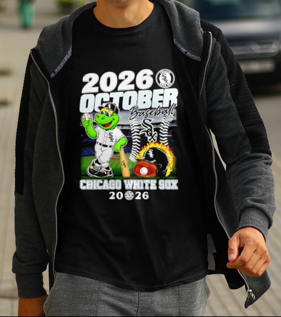 2026 October Chicago White Sox Postseason Baseball T-Shirt