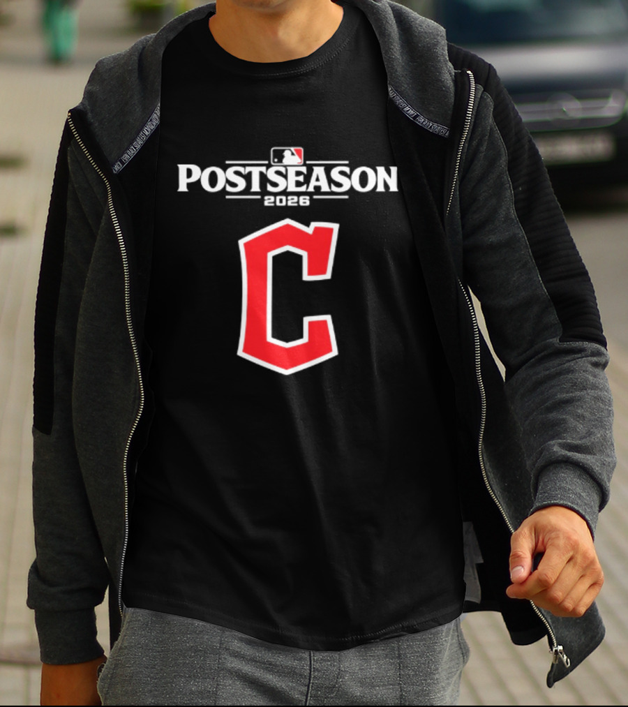 Cleveland Guardians 2026 MLB Postseason T-Shirt