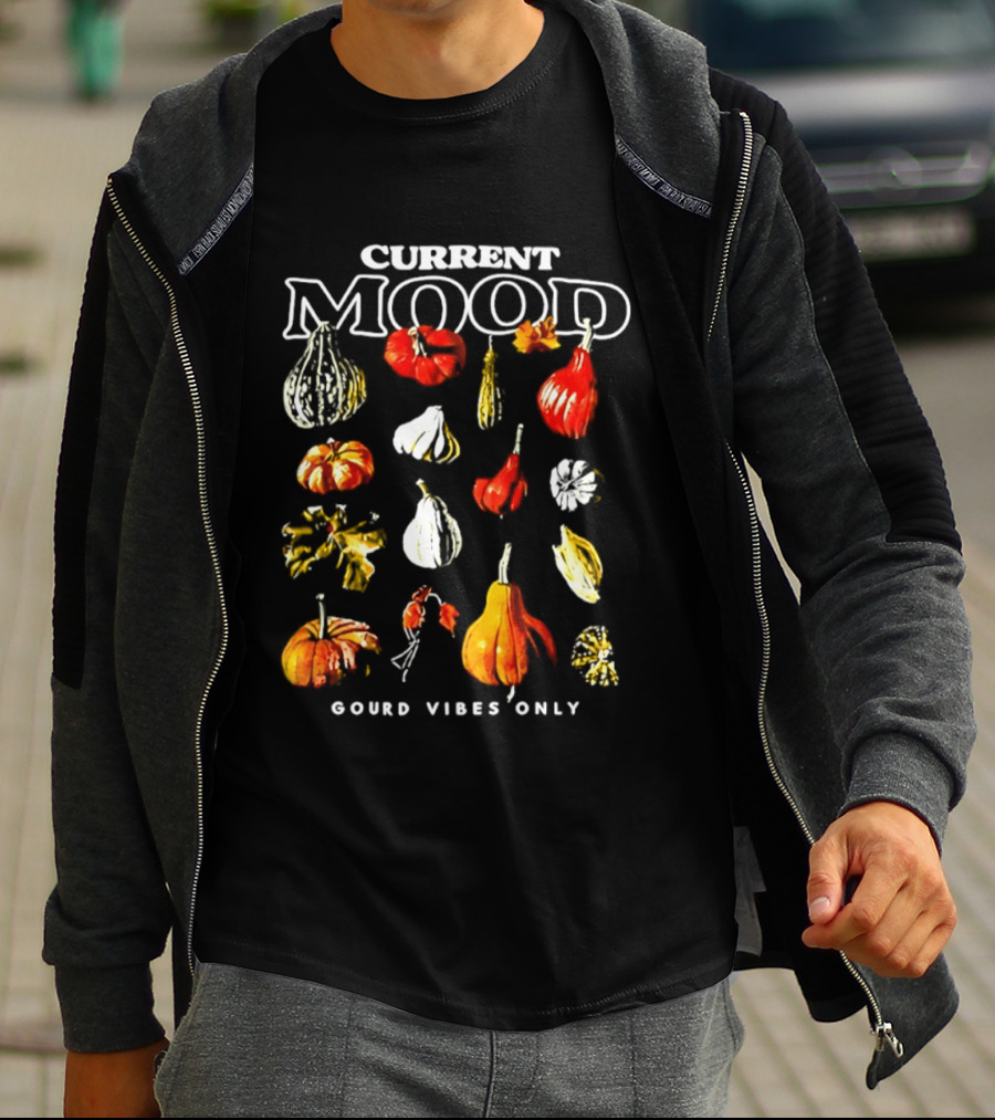 Current Mood Gourd Vibes Only T-Shirt