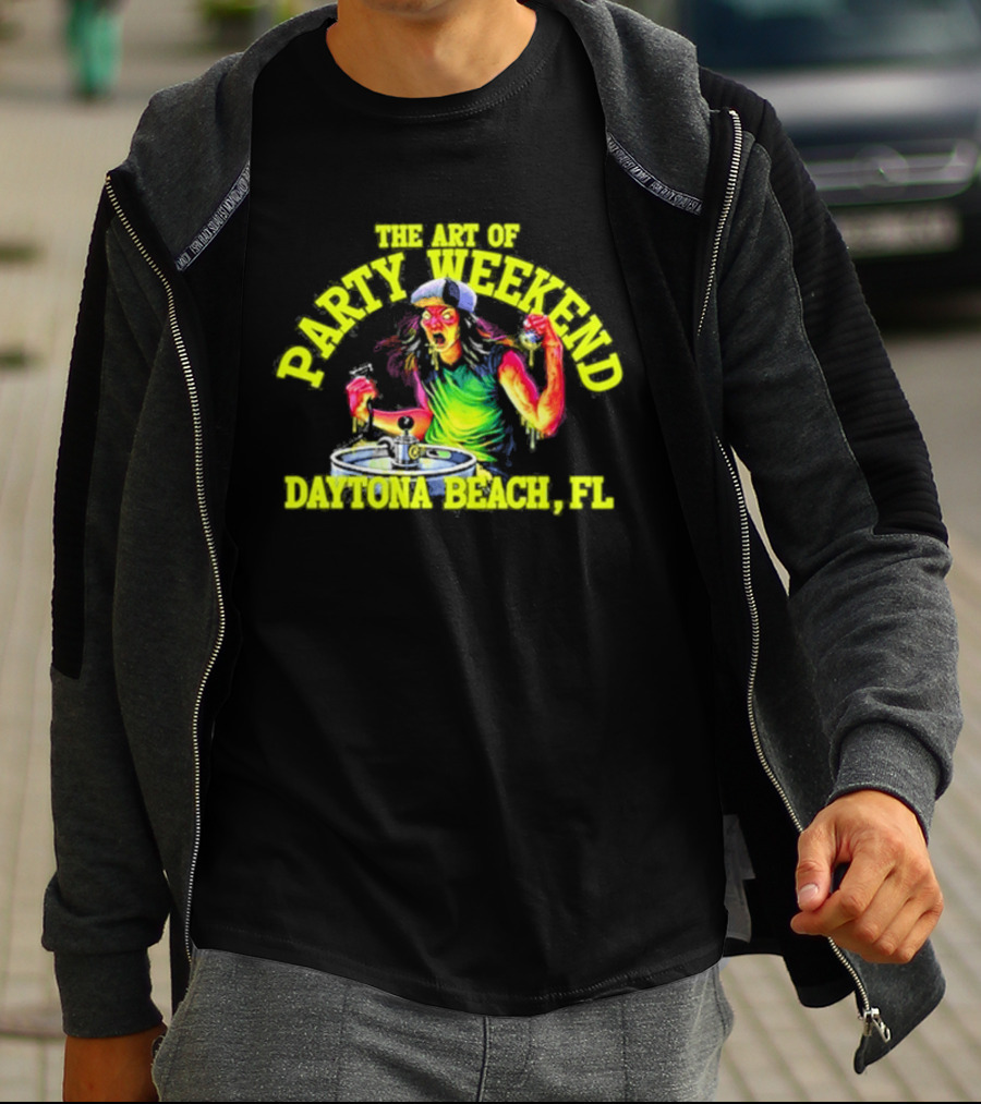 Party Weekend 2026 Daytona Beach Florida Municipal Waste T-Shirt