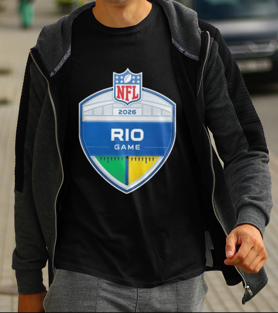 NFL Rio Game Maracana 2026 T-Shirt