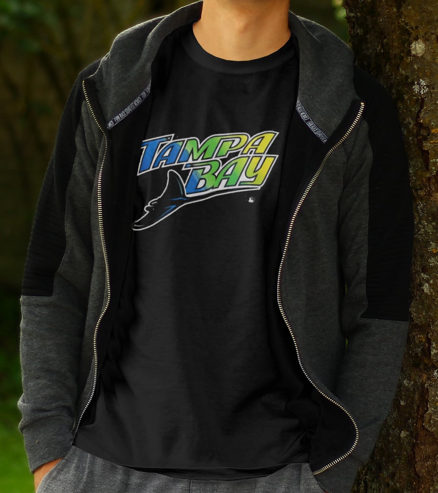 Tampa Bay Rays 2026 Classic Vibrant Logo With Manta Ray Element T-Shirt
