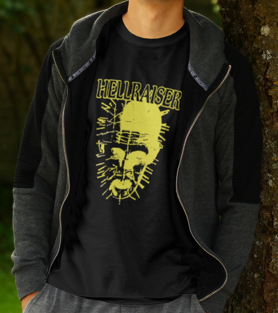 Hellraiser Pinhead Clive Barker Horror Movie Swag Head T-Shirt