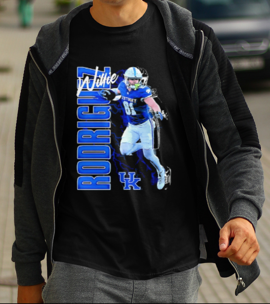 Willie Rodriguez Kentucky Wildcats NCAA Football UK T-Shirt