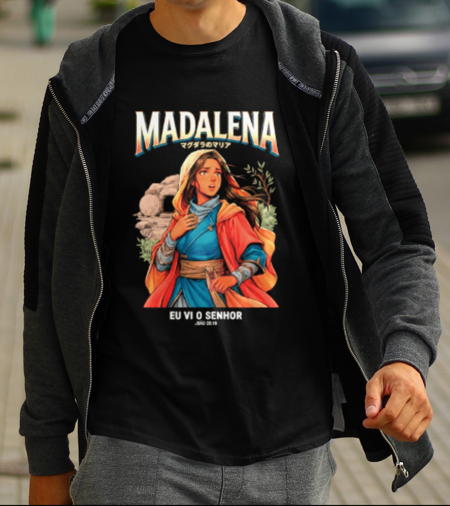 Madalena Eu Vi O Senhor Joao 20 18 Religious T-Shirt