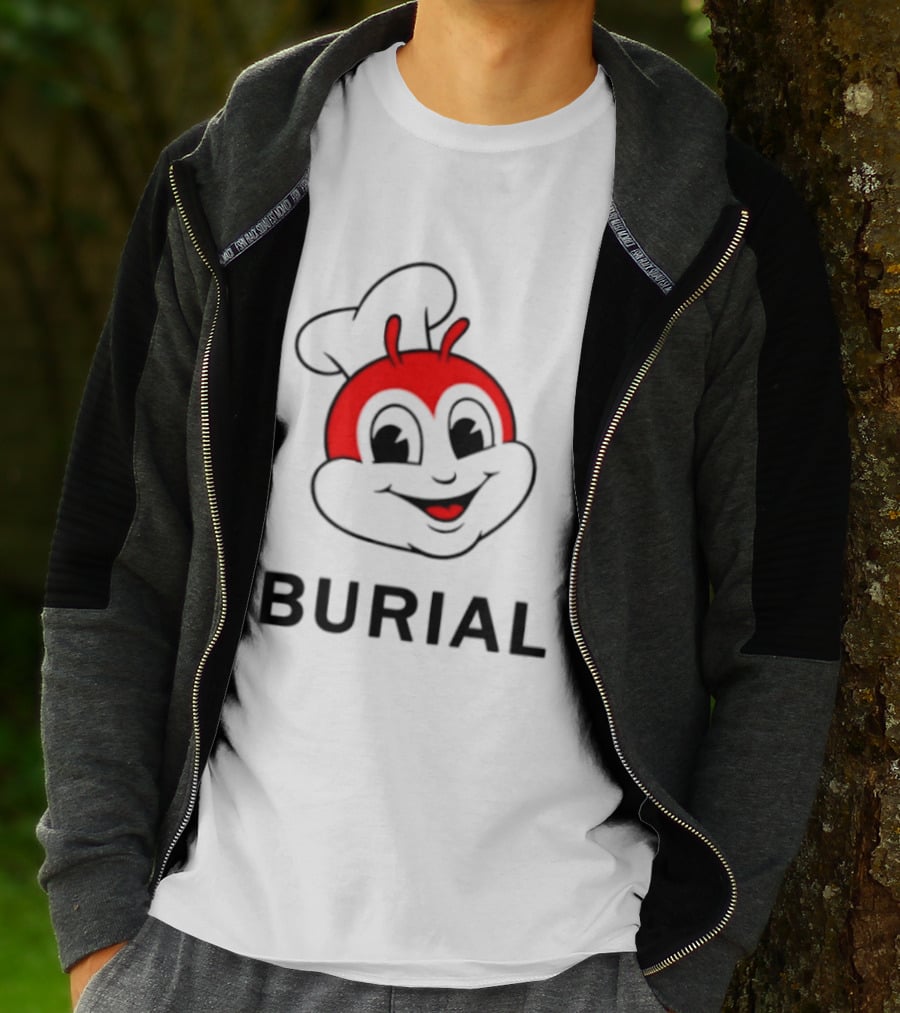 Jollibee Burial Fast Food Electronic Music T-Shirt