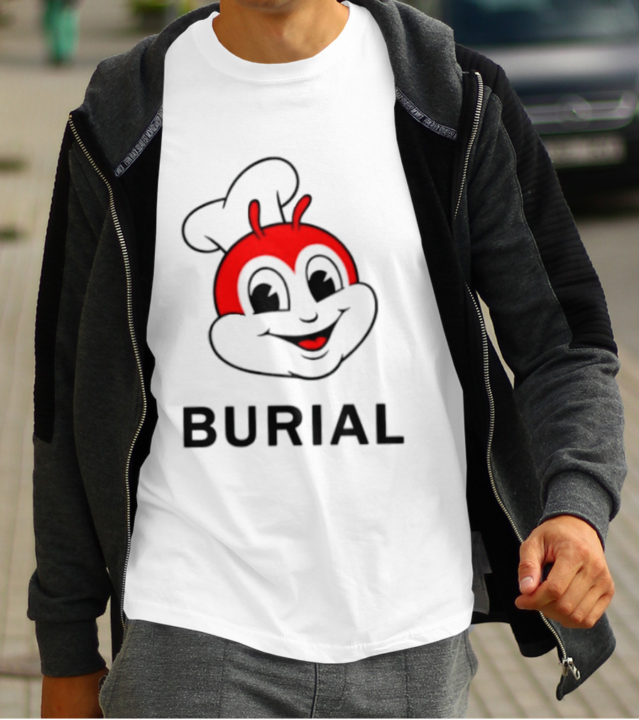 Jollibee Burial Fast Food Electronic Music T-Shirt