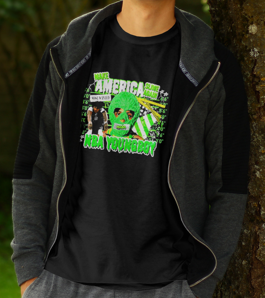 Make America Slime Again NBA Young Boy Tour T-Shirt