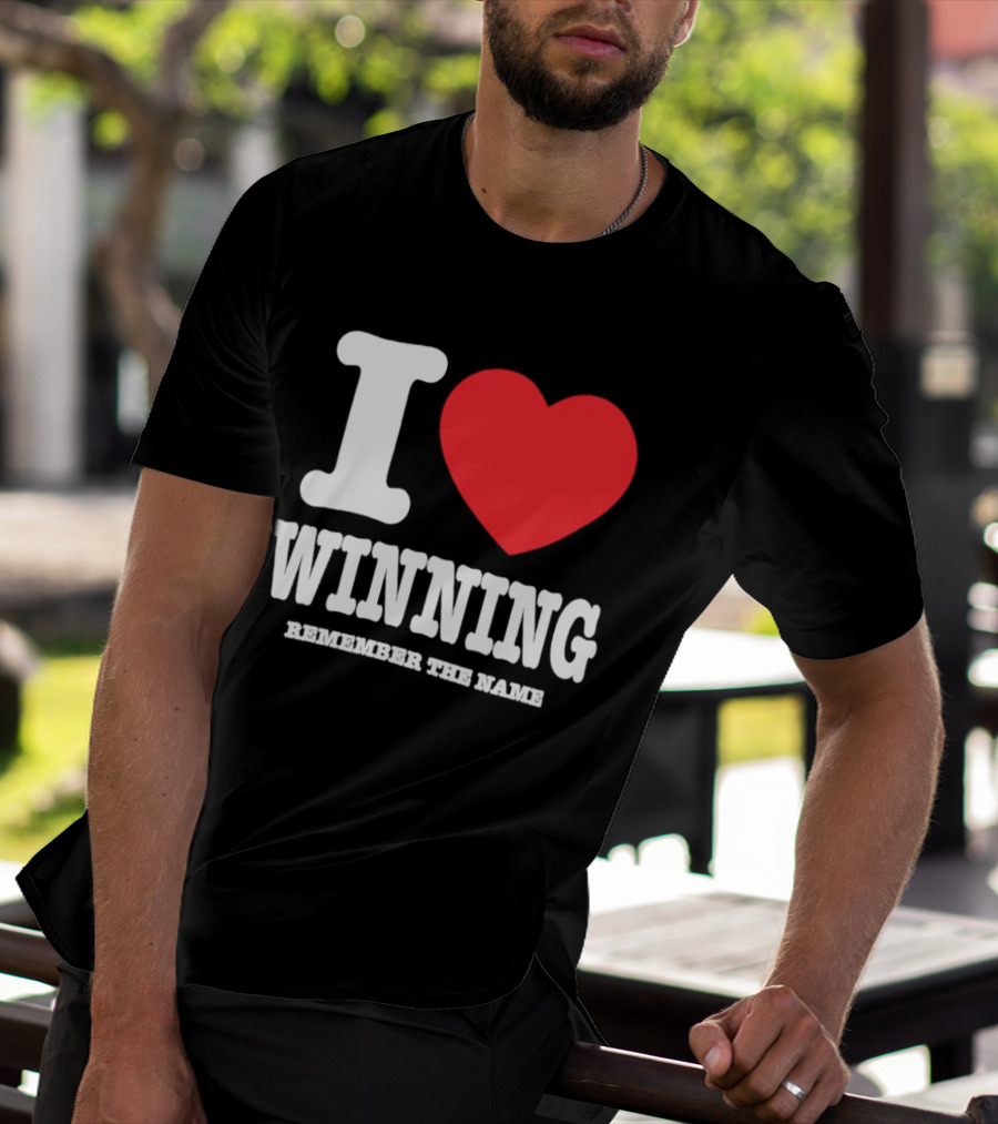 I Love Winning Remember The Name Donovan Ezeiruaku T-Shirt